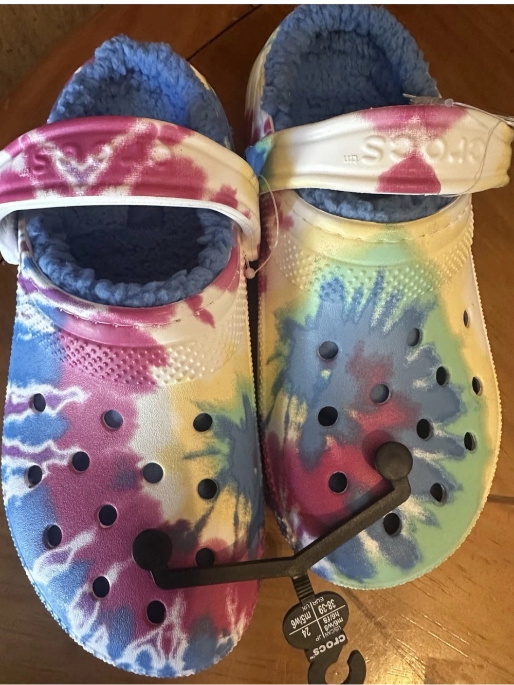 Sabot Crocs Classic doublé tie dye unisex  taille M6/W8